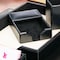 Dacasso Black Bonded Leather 4" x 6" Memo Holder AG-1409 - alternate 4